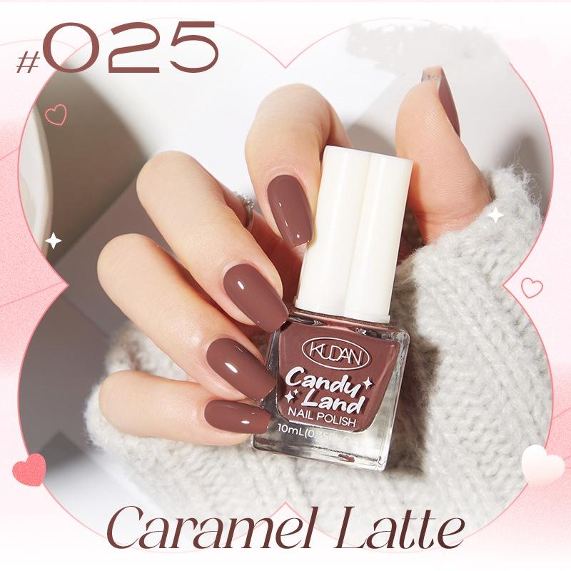 Water-based Nail Polish, No Baking, Long-lasting, Quick-drying, Nude Color, Fine Shiny Nail Polish, Nail Polish