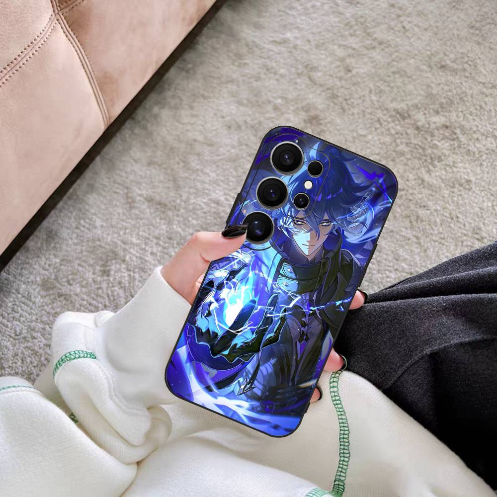 Genshin Impact Flins Phone Case For Samsung S 24 Fe 25 Ultra Plus 20 Lite 21 30 22 23 24 22 Ultra 5G Fundas