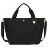 Nylon Bag for Tote Large PC Shoulder with Water Repellent [Clan] Women, Bag, A4, 2-way, Capacity, Lightweight, Storage, Bag, Crossbody, Zipper,
