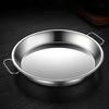Steamer Pan Dual Handle All-in-one Bake Food Grade Portable Kitchen Cold Noodle Making Plate Daily Use