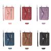 Zipper Wallet Leather Crossbody Case for Samsung Galaxy Z Flip 7 FE 6 5 4 3 Flip5 5G Purse Lanyard Strap Card Slot Holder Cover