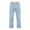 2026 Men's Linen Summer Pants Beach Pants Drawstring Vertical Stripes Straight Casual Breathable Comfortable Long Trousers