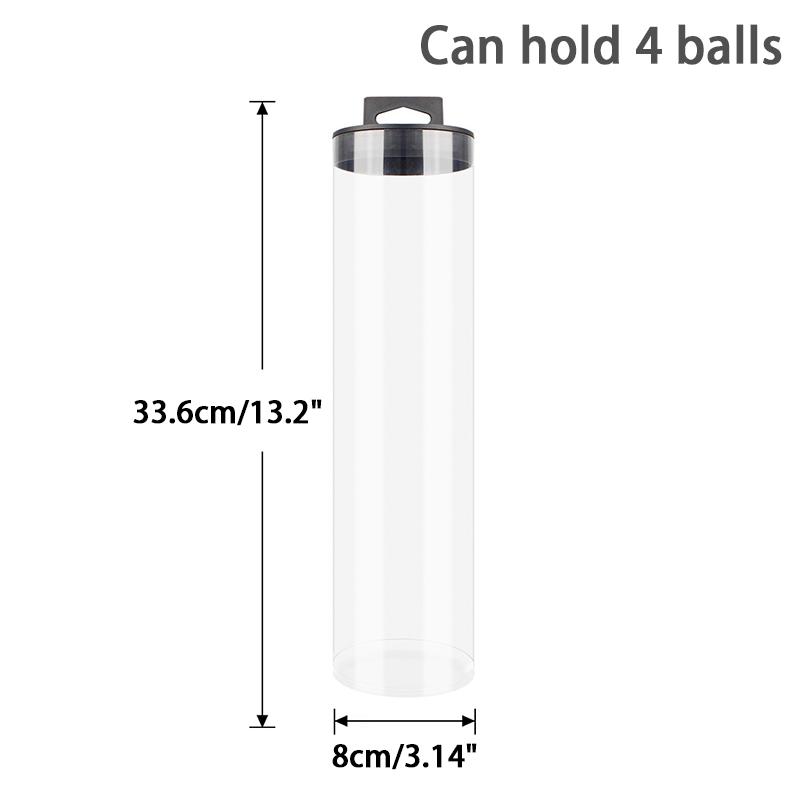 Tennis Ball Can Holder Storage Tin Pickleball Bucket Canister Cylinder For Pickleball