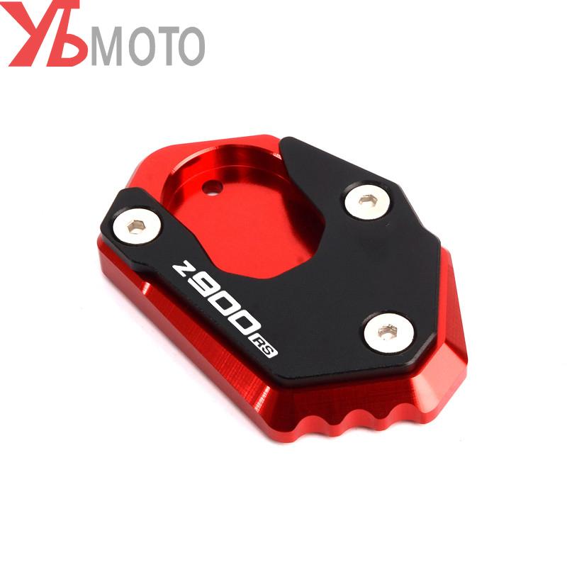 Motorcycle Kickstand Extension Pad For KAWASAKI Z900RS Z900 Rs 2017 2018     Accessories Side Stand