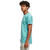T-Shirt Urban Classics Long Shaped Turnup - blau - XXL
