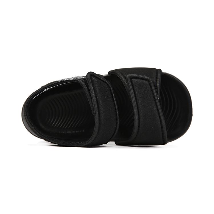 Adidas Altaswim Soft Sole Comfortable Low Top Walking Shoes Baby Shoes Bright-Black BA9282
