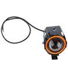Motorcycle Headlight 4 Lighting Modes Unique Aperture 12 to 60V Shockproof Front LED Spotlights for Motorbike