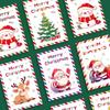 10Pcs Christmas Cards, Handwritten Thanks, Blessings, Messages, Gifts, Decorations, Small Cards, Parties, Birthdays, Holidays
