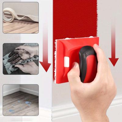 Professional Paint Edger Tool with Ergonomic Handle Walls Ceilings Corner Precision Paint Trimmer Straight Edge Paint Pad Applicator