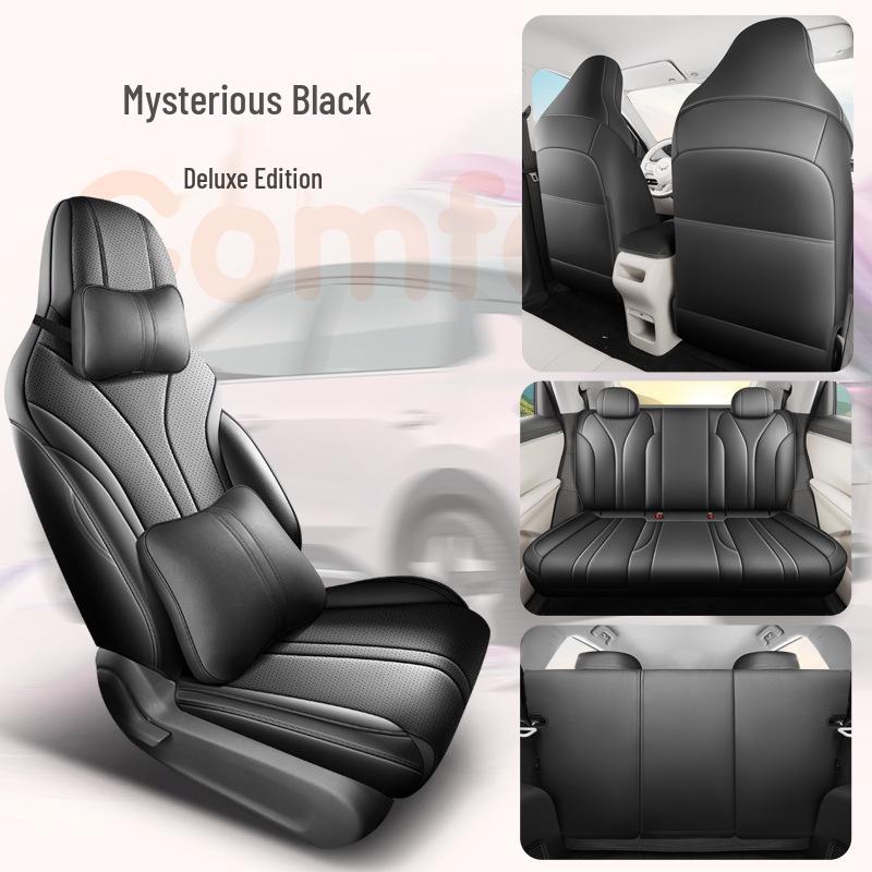 Wuling Bingo S Perforated Leather Wear-Resistant Cute Cartoon Full Coverage Car Seat Cushion