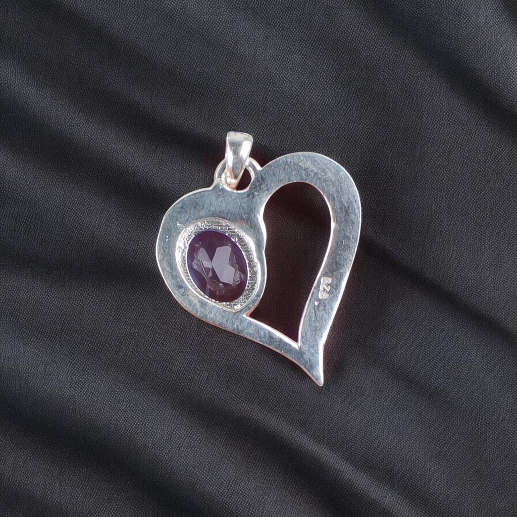 Natural Tanzanite Gemstone 925 Sterling Silver Jewelry Pendant Christmas Gift CP-5-9