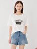 PAIGEFLYNN Printed Slub T-Shirt_P6Bts051C