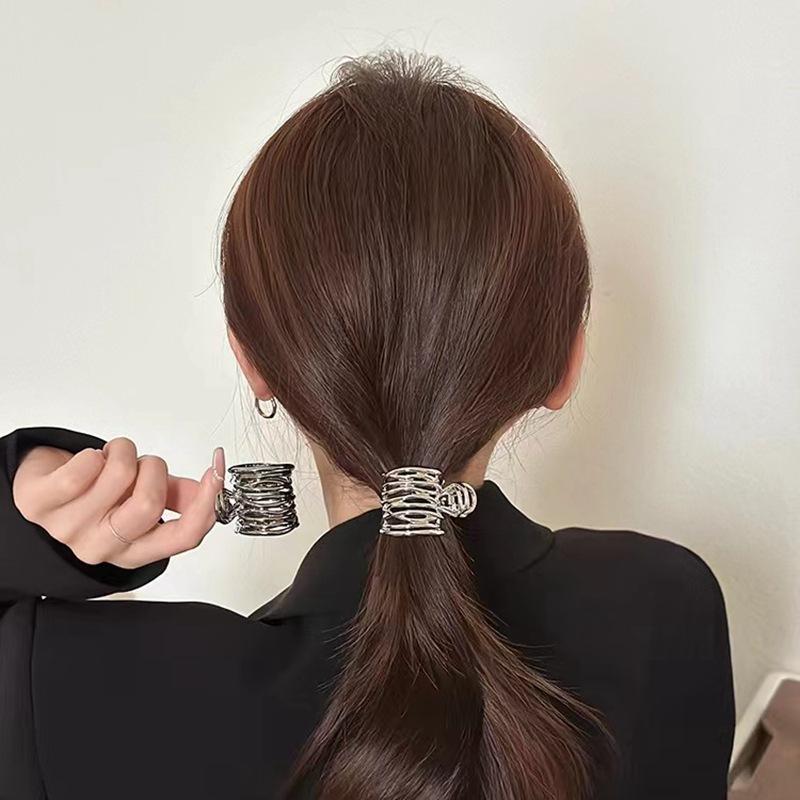 Neue hohe Pferdeschwanz-Klammer für Frauen, modische Haarklammer aus Metall, Mädchen-Klammern, Haarspangen, exquisite feste Haarnadel, Klaue, Clip, Haar-Accessoires, Kopfbedeckung, Geschenk
