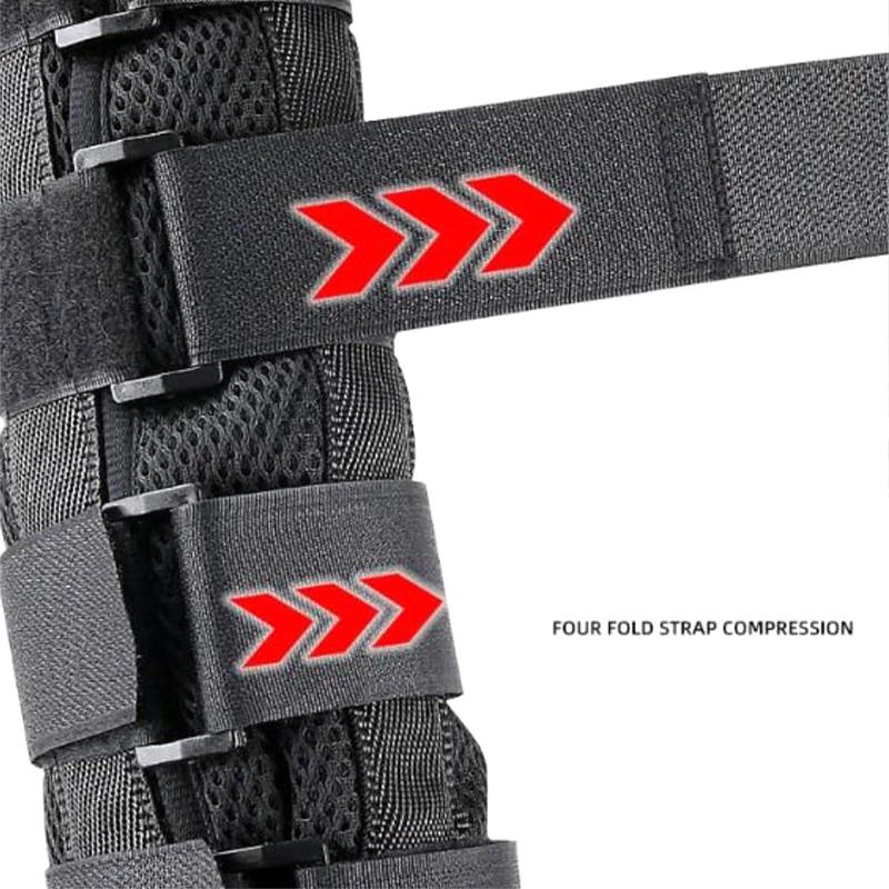 Upper Limb Arm Fixed Splint Brace Sweat Absorption Elbow Steel Plate Steady Support Training Equipment Protector