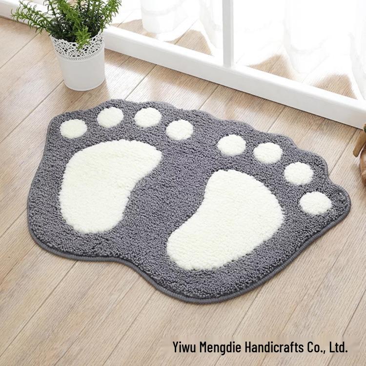 Water Absorbent Non-Slip Bathroom Entrance Mat