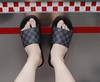 Men's 2024 Genuine Leather Non-Slip Outdoor Beach Slippers - Trendy Single Strap Design