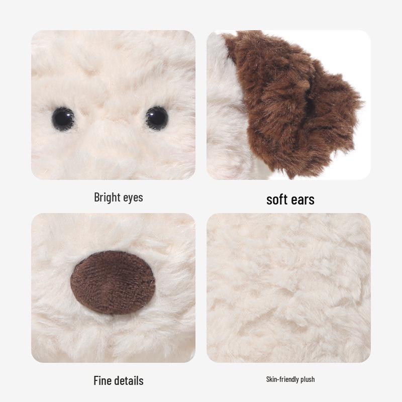 Wriggling Puppy Plush Toy - Cute, Soft, Soothing Doll for Birthdays