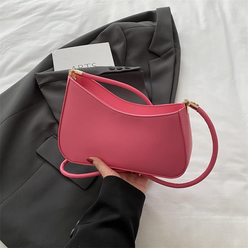 Simple Texture Fashionable Small Bag Women's Simple Popular Underarm Bag Spring and Summer Casual Versatile Tide Shoulder Bag