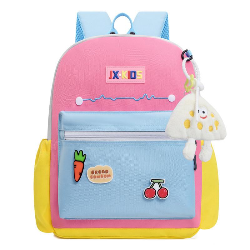 Fashionable Cartoon Water-resistant Oxford Cloth School Backpack For Kids