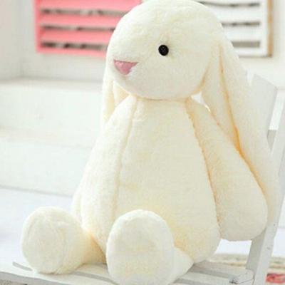 Dingdongpet Dog Attachment Rabbit Toy, Ivory, 1 Piece