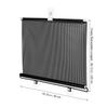 Balcony Suction Cup Sunshade Curtain Black Mesh Dot Portable Lightweight Temporary Blinds Easy Install Privacy Block Window