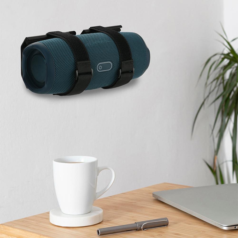 Przenośny Uchwyt na Głośnik Metalowy Uchwyt Montażowy na Głośnik Regulowany Pasek Uchwyt na Głośnik Rowerowy dla JBL Charge 4/JBL Charge 5/JBL Flip 5