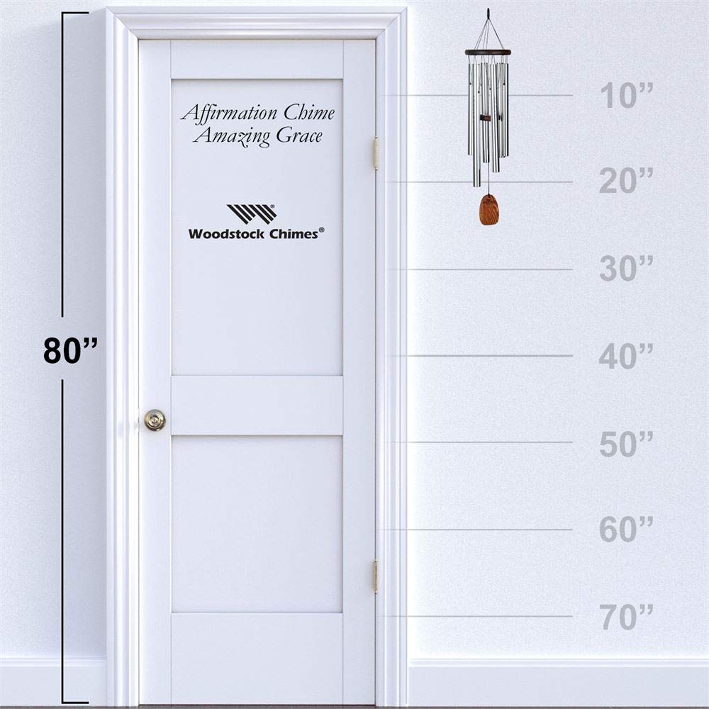 AFASB Woodstock Amazing Grace Affirmation Feng Chime Chime, Shui/Entrance Chime/Wind [Used]