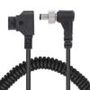 Extend Your Camera Battery Life D Tap To DCRight Angle Coiled Power Cable