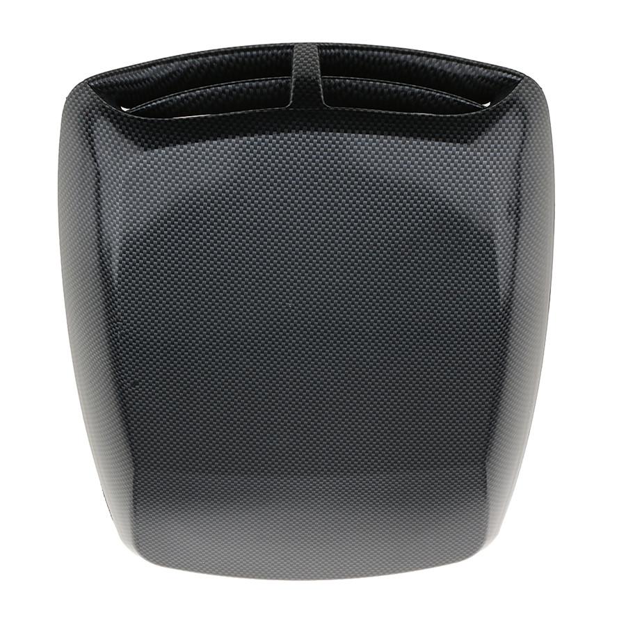 1PC Universal Carbon Fiber Car Accessories Decorative Air Flow Intake Hood Scoop Vent Bonnet Cover