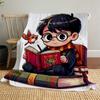 1pc Hogwarts Harry Potter Outdoor Flannel Throw Blanket All Season Soft Warmth,Home Decor 1031200