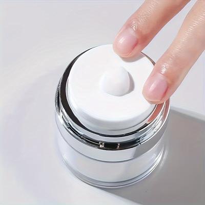 15/30/50ml Vaso Vuoto con Pompa Airless Ricaricabile Acrilico Crema Flacone Sottovuoto Contenitore Portatile per Trucco Lozione Cosmetico