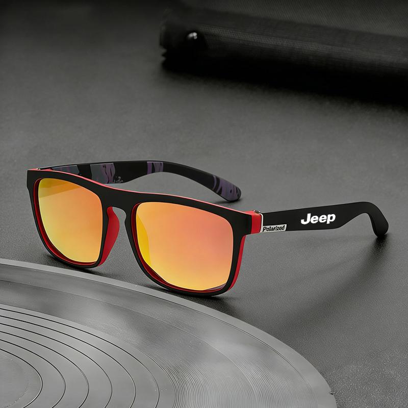 For Jeep Grand Cherokee Wrangler JL Gladiator Compass Renegade Patriot Car Driving Sunglasses Anti Glare Driver Goggles Keychain AKP1