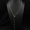 Handmade Freshwater Pearl Pendant Necklace Women Vintage Wrap Wire Sweater Chain Boho Chic Jewelry
