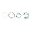 Door Lock Cylinder Repair Kit Front Left Right Replacement Parts for PASSAT LUPO AROSA LEON TOLEDO