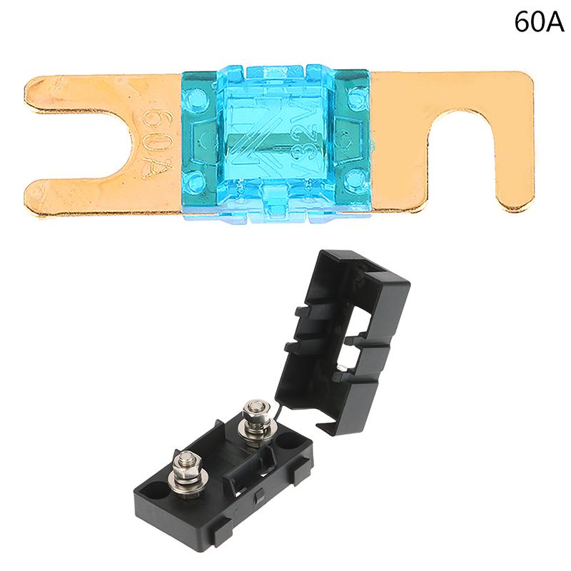 1 Set 20V 30V 40A 50A 60A 70A 80A 100A 125A 150A 200A Ans Trumpet Fork Plug Fuse Bolt Fixed Insurance And Safety Plate Base