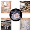 Q-tip Clear Acrylic Cotton Swab Storage Holder Box Cosmetic Makeup Case 8*7*9CM MIT