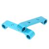 Aluminum Front Upper Arms Rear Bulk Mount Front Rear Upper Arm Mount for Tamiya TT01 RC Upgrade Parts