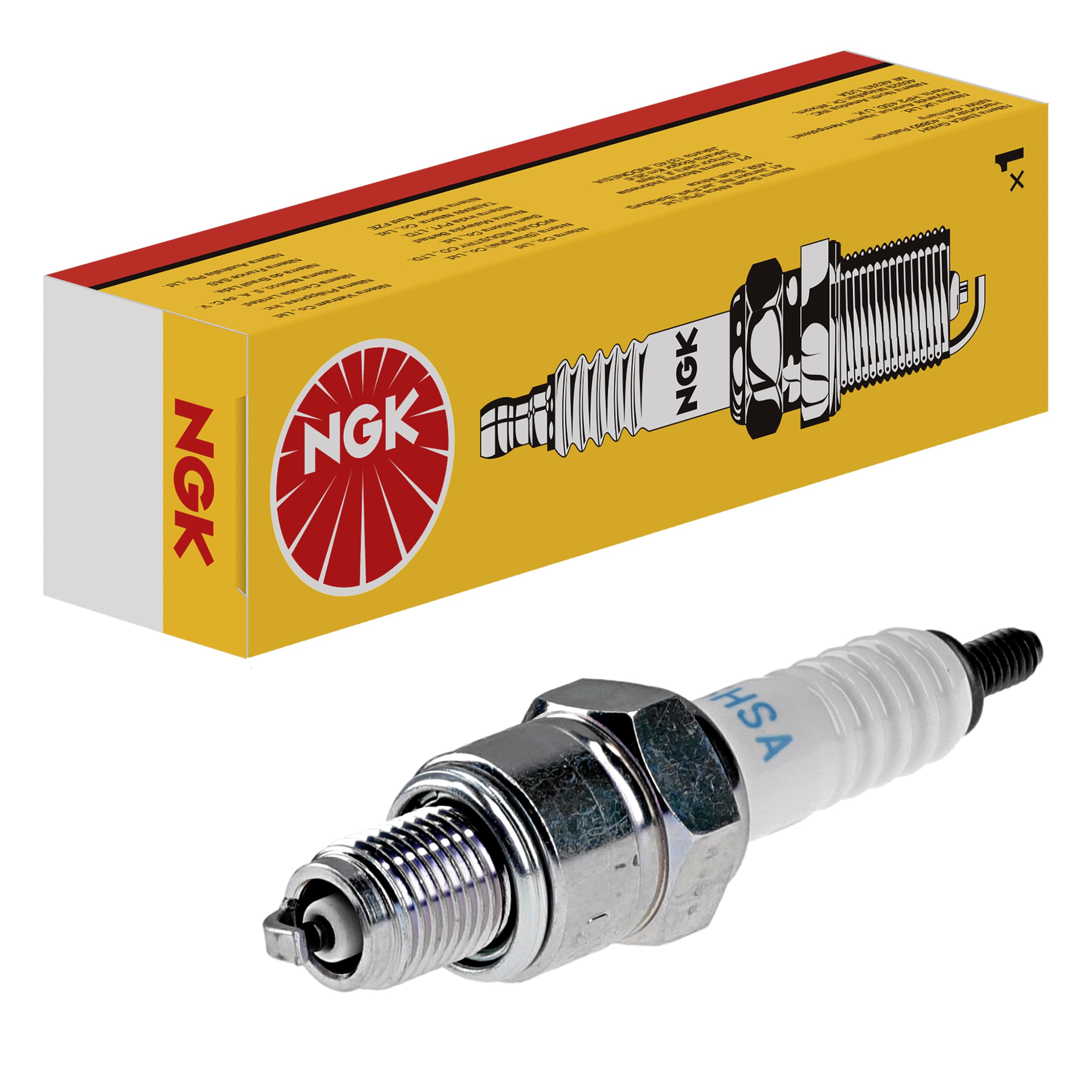 NGK Spark Plug General Plug (Threaded/No Terminal) 1 Piece [7840]