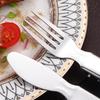 304 Stainless Steel Detachable Cutlery Set: Folding Knife, Fork, Spoon, and Chopsticks for Outdoor Camping and Travel