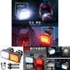 Bright And Durable Mountain Road Bicycle Front And Rear Light Set For Night Riding