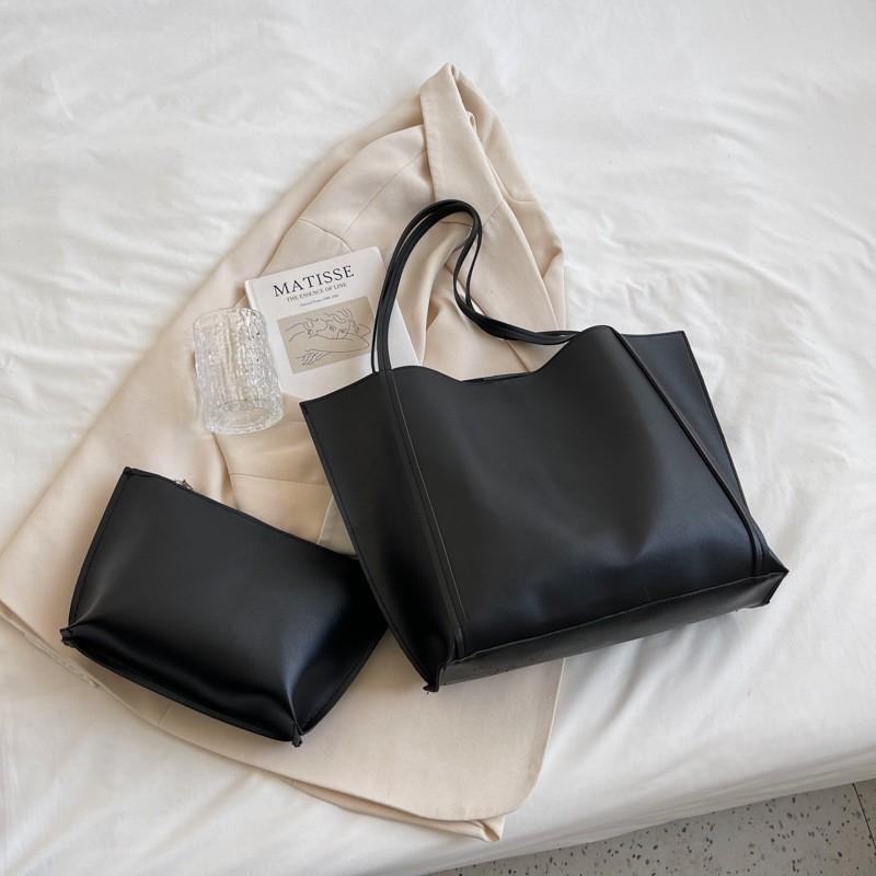 Retro Large-capacity Bag Women's 2025 New Trendy Fashion Retro Tote Bag Versatile Niche Single Shoulder Mother and Child Bag