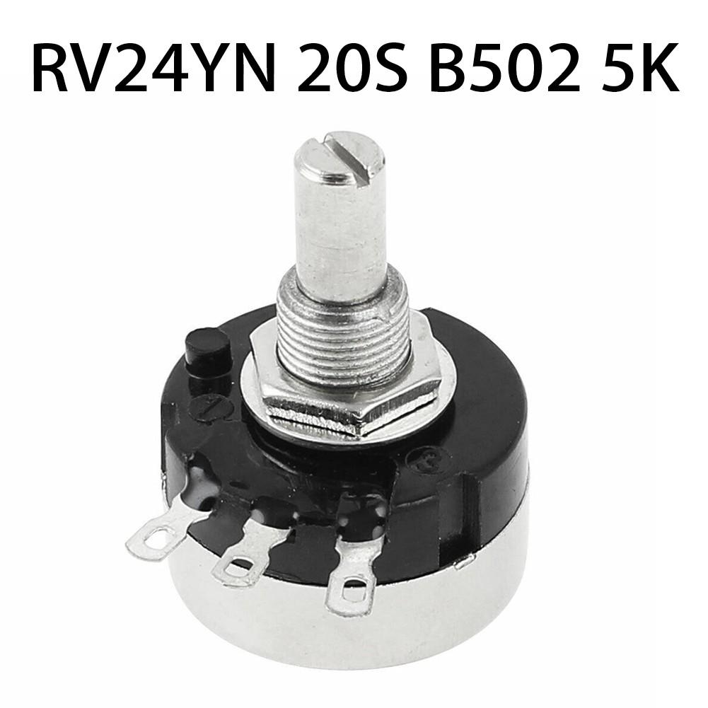 Pro regulaci otáček motoru Potenciometr pro regulaci otáček motoru RV24YN 20S 300° 5K