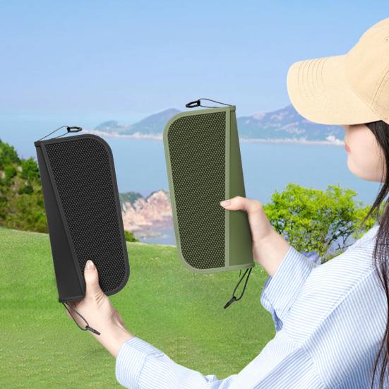 Mini Folding Stool with Carry Bag Portable Lightweight Heavy Duty Waterproof Outdoor Camping Backpacking Beach Picnic Fishing Collapsible Chair Seat