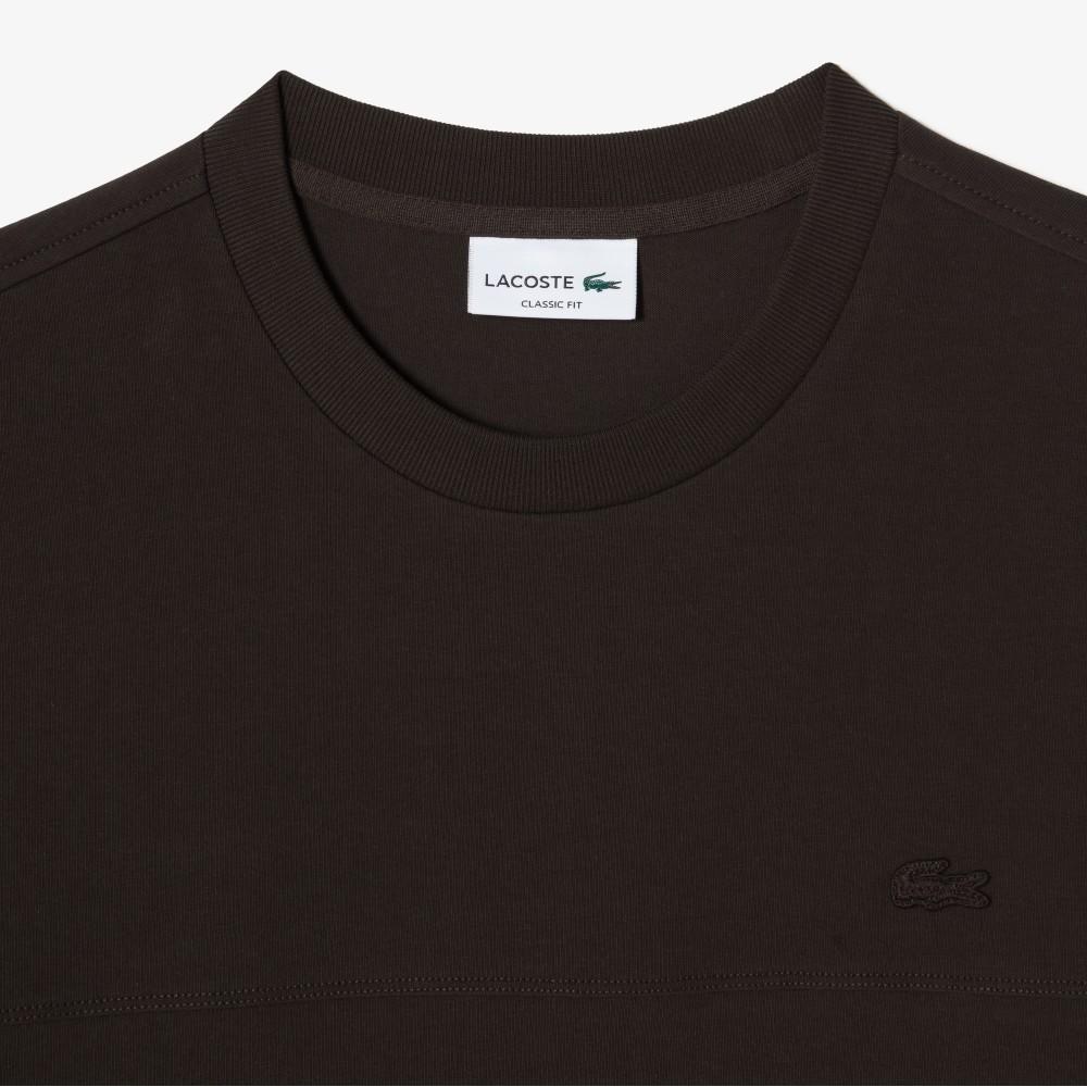 Lacoste Men's Strong Weave Panel Short-Sleeve T-Shirt TH358E-56G3LA