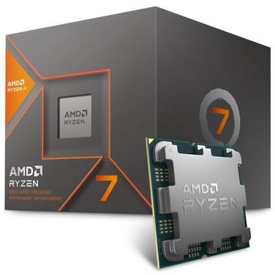 AMD CPU Ryzen 7 8700G s Wraith Spire AM5 8 jader 16 vláken 24MB 65W Produkt autorizovaného distributora 4.2GHz / 100-100001236BOX