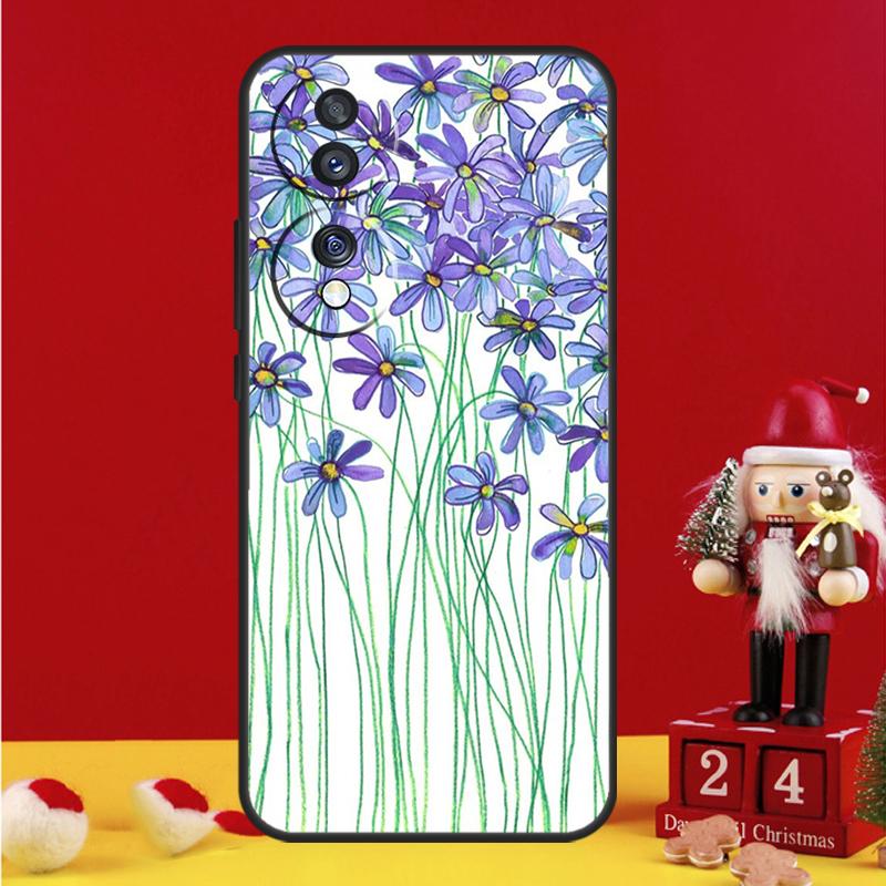 Daisy Watercolor Case For Honor Magic 7 6 8 Pro Honor Win X9a X9b X9c X9d X8c X8b 50 70 90 200 400 Lite Cover