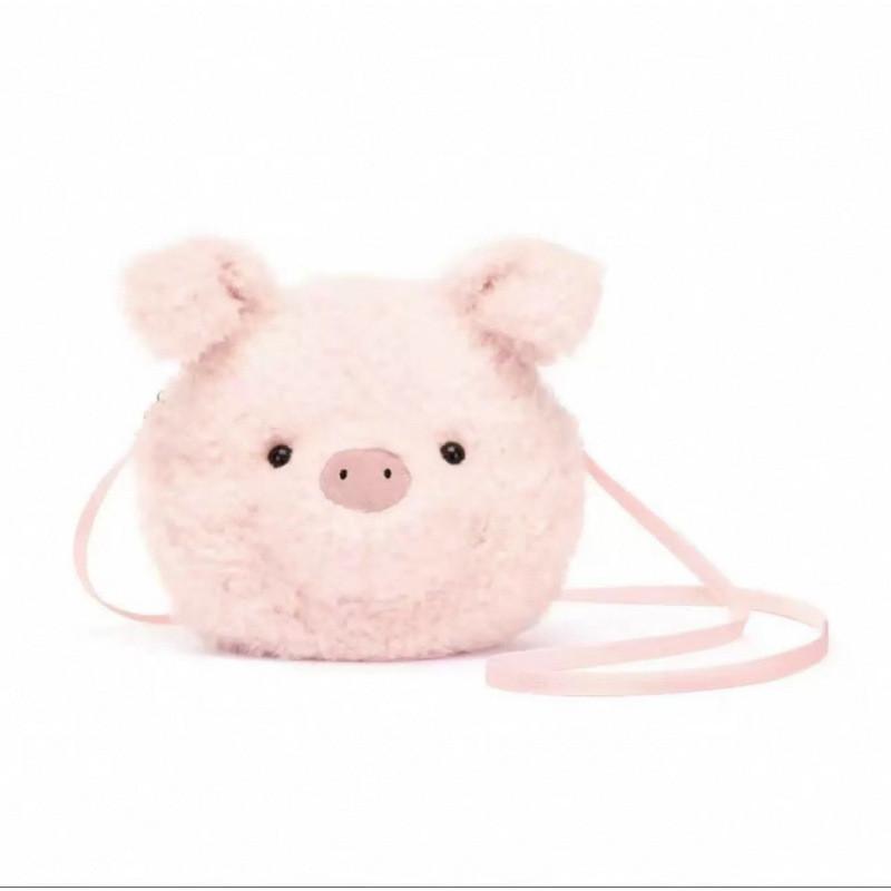 Jelly Croissant Jc Shaped Plush Crossbody Bag Toys Gifts Pouch Casual Outings