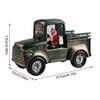 Table Ornament Christmas Truck Festival Desktop Decoration LED Lighting Tabletop Decor