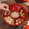 New Chinese Style Rotating Dried Fruit & Snack Tray