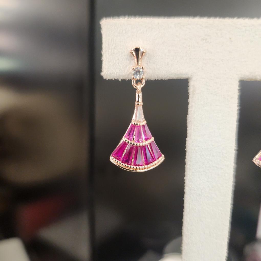 ARTRIA Panorama Pink Grae Free Earrings JTOERFR0050RMF